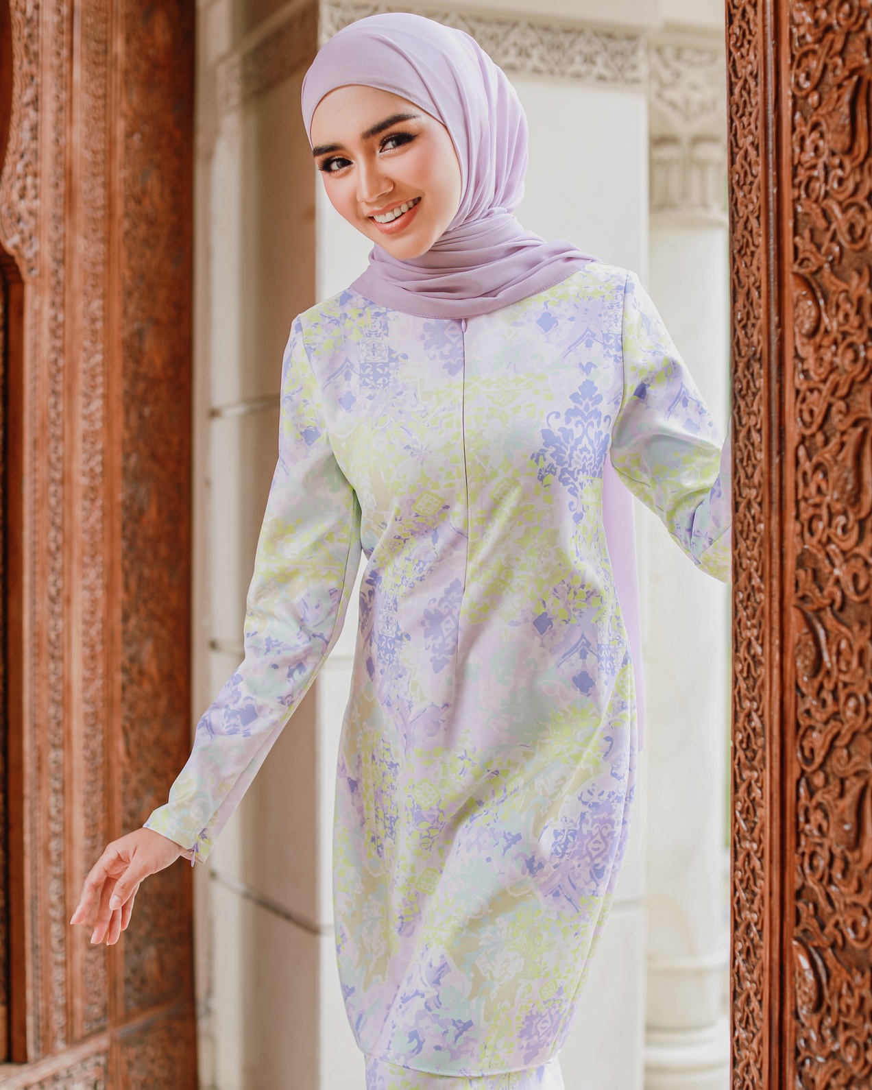ALUNA KURUNG - GOLDEN LILAC